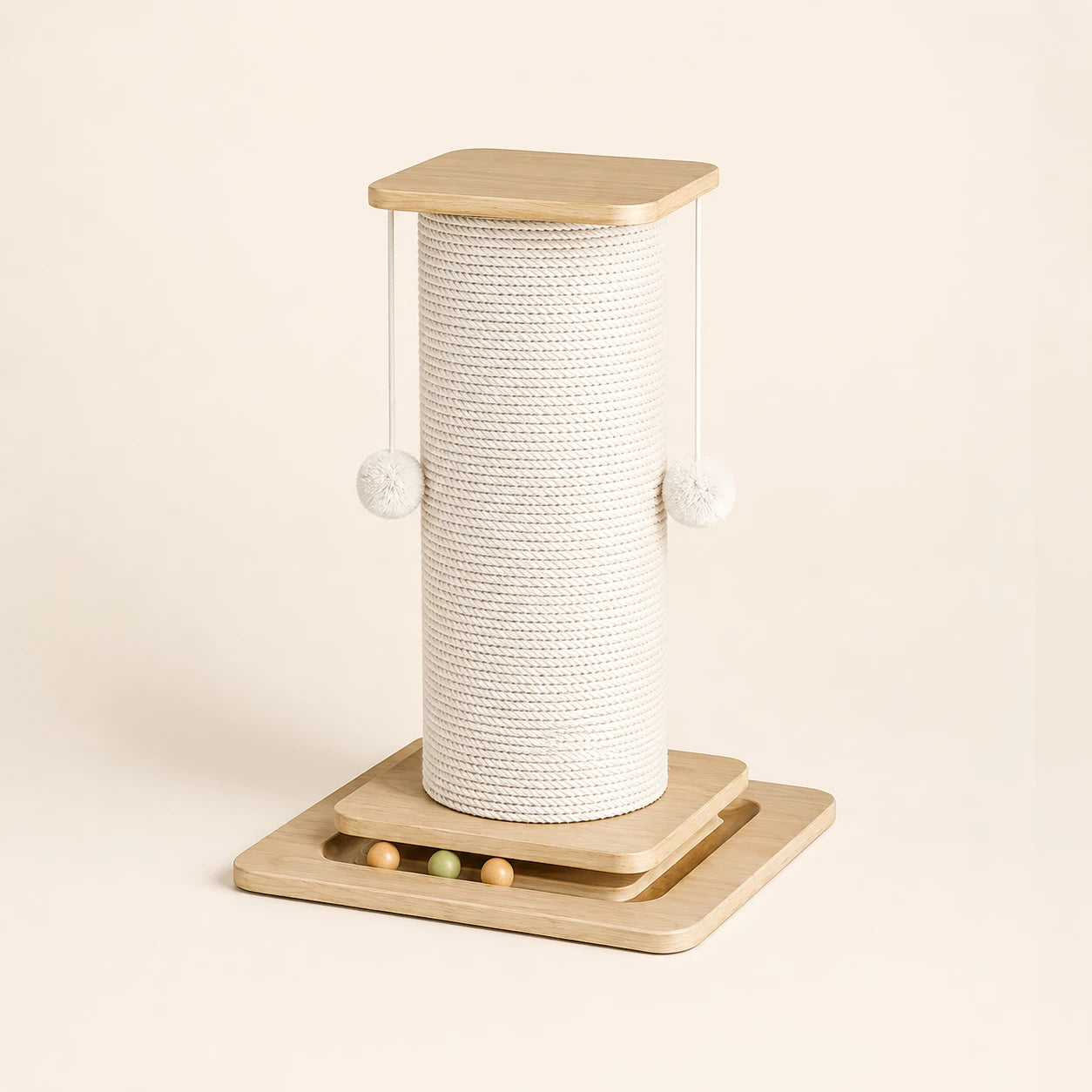 Kompakter Sisal-Kratzstamm – Pinn