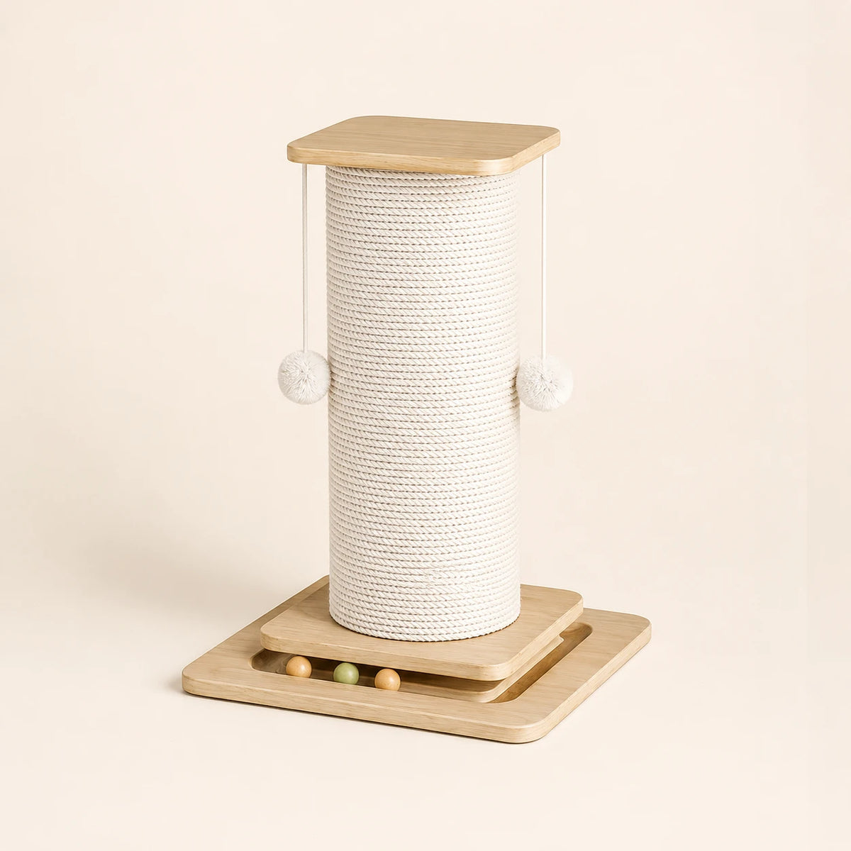 Kompakter Sisal-Kratzstamm – Pinn
