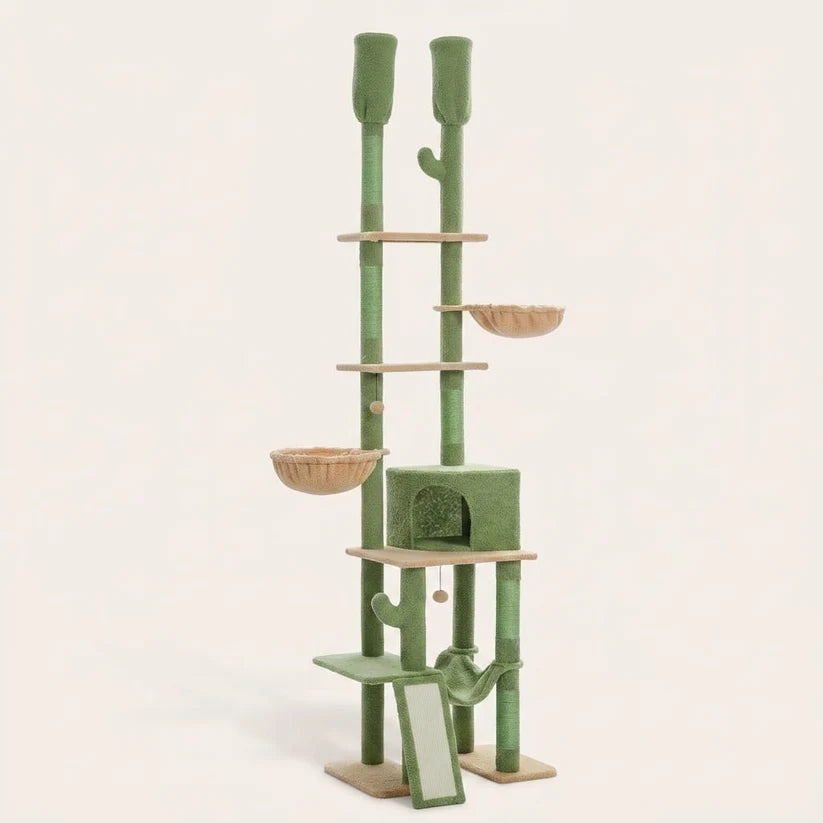 Deckenhoher Kaktus-Kratzbaum – Kaktus
