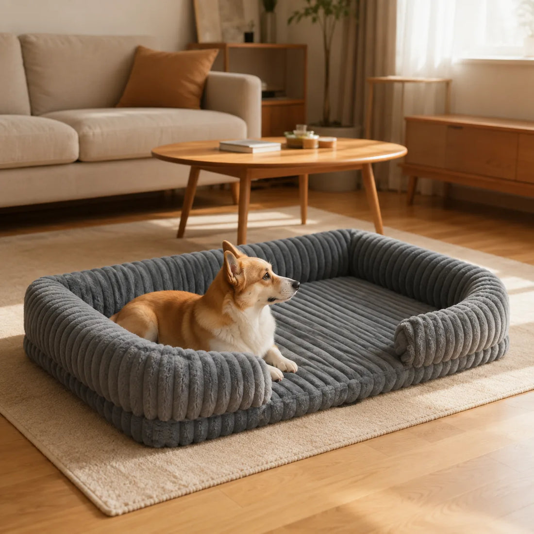 Ein Hundebett, das leicht zu pflegen ist