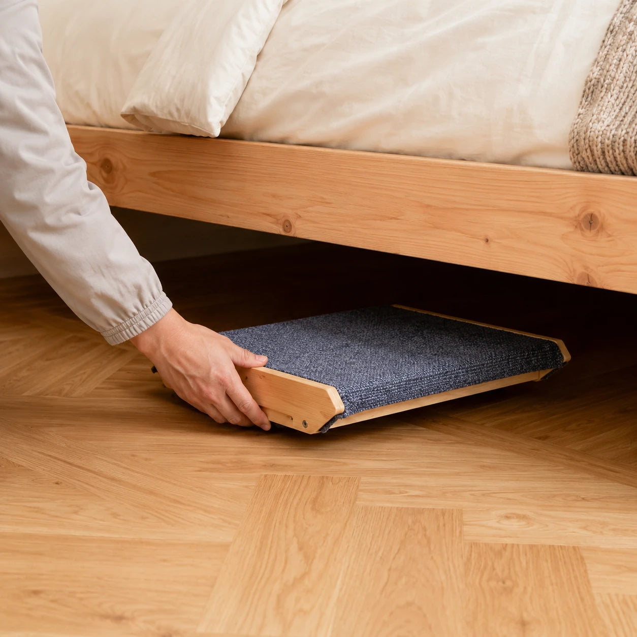 Hundetreppe aus Kiefernholz – Trapp