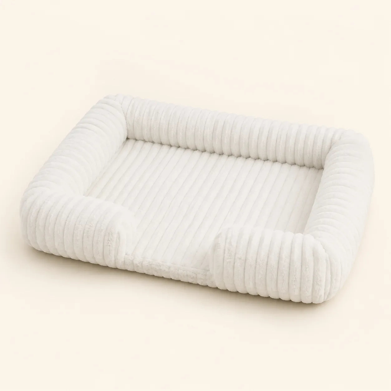 Hundebett Runa in Weiß