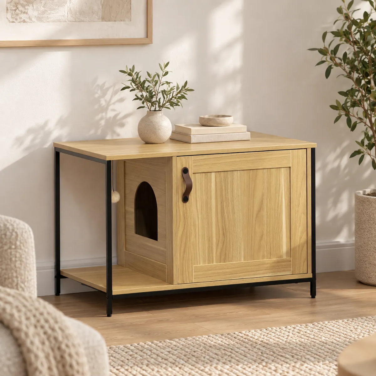 Katzentoilettenschrank Benk – Ansicht 2