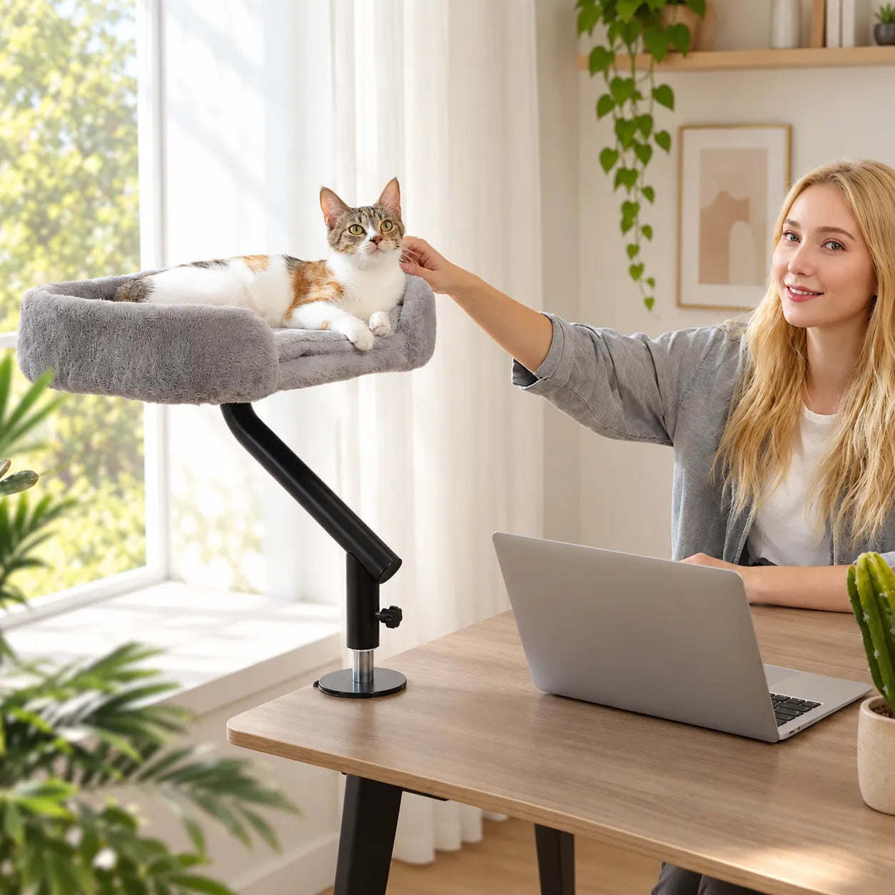 Schreibtisch-Katzenbett Kose – Ansicht 2