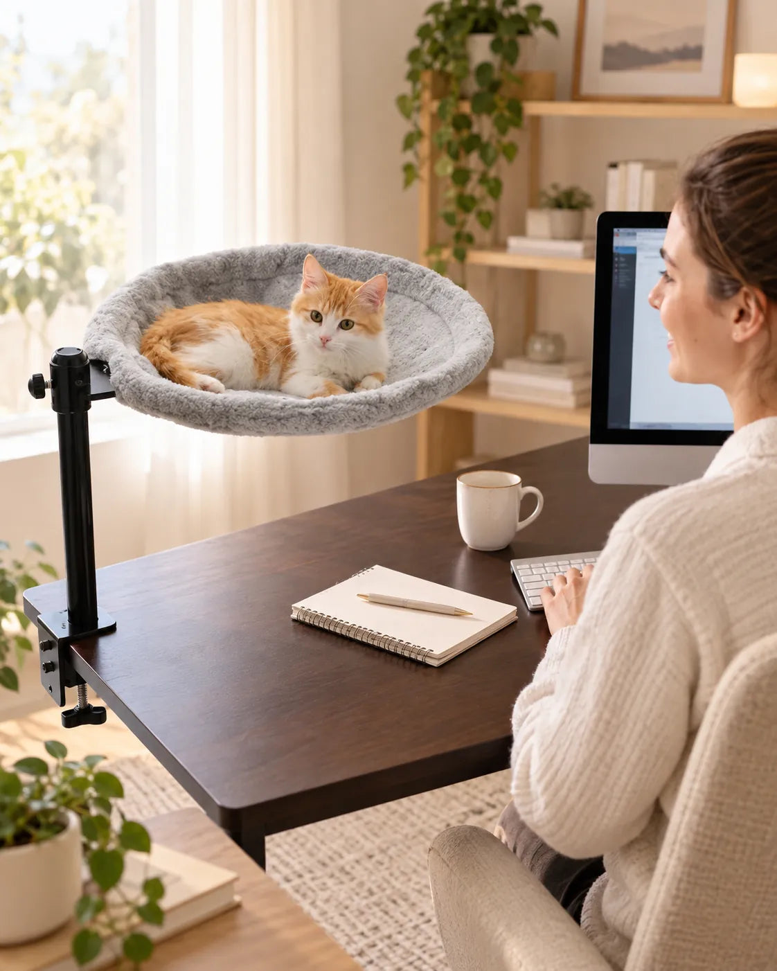 Schreibtisch-Katzenbett Nära – Ansicht 2