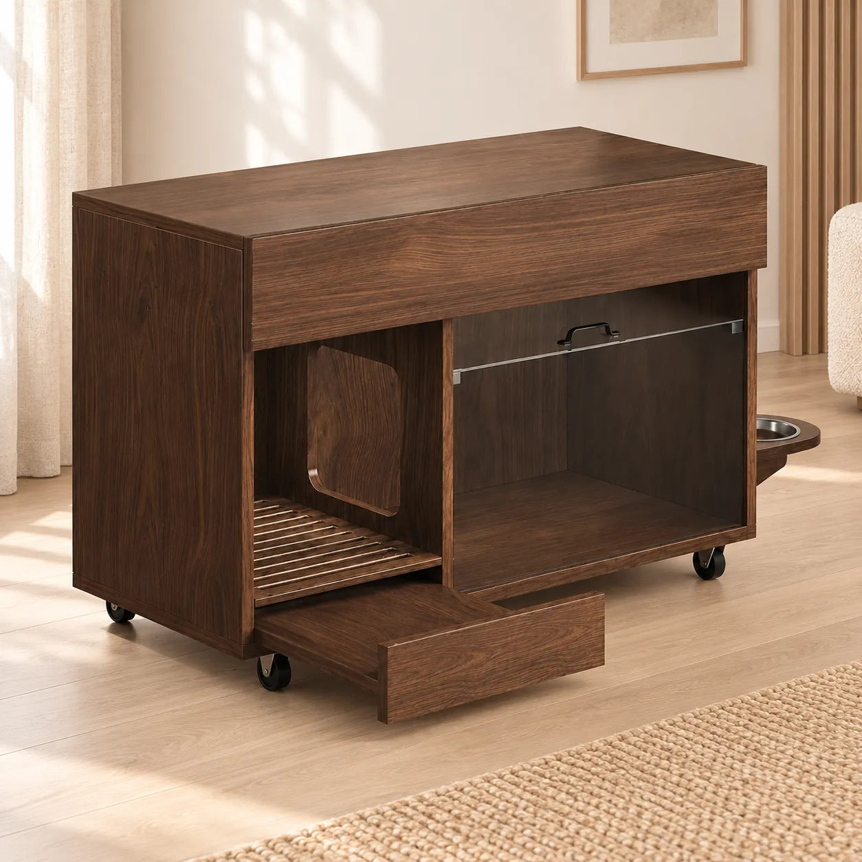 Katzentoilettenschrank Ravn – Ansicht 4