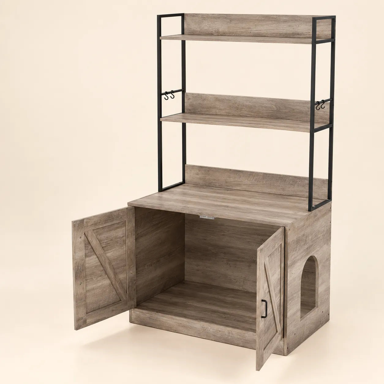 Katzentoilettenschrank Reol – Ansicht 3