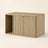 Katzentoilettenschrank Rille – Ansicht 1