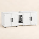 Doppel-Katzentoilettenschrank Tvill – Ansicht 1