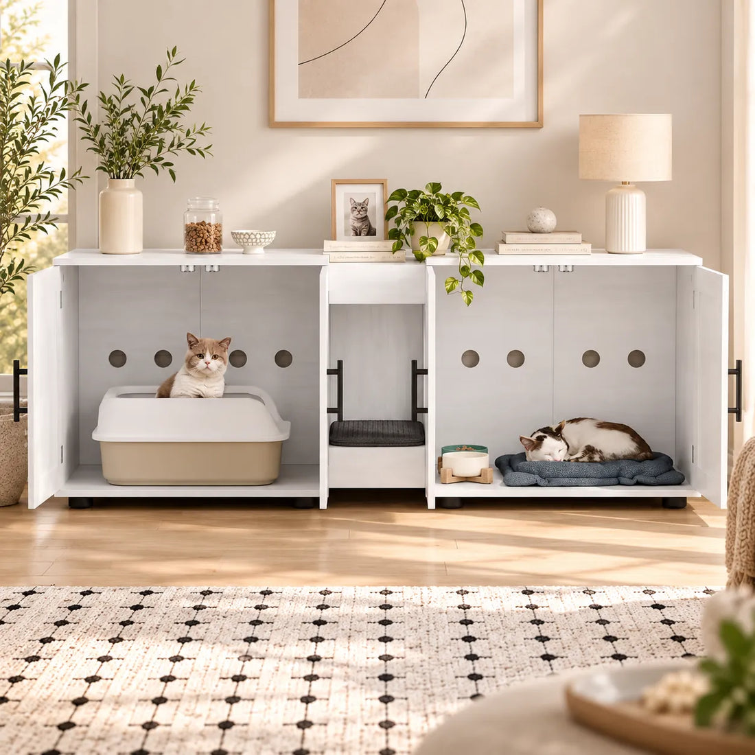 Elegante Sideboard-Optik