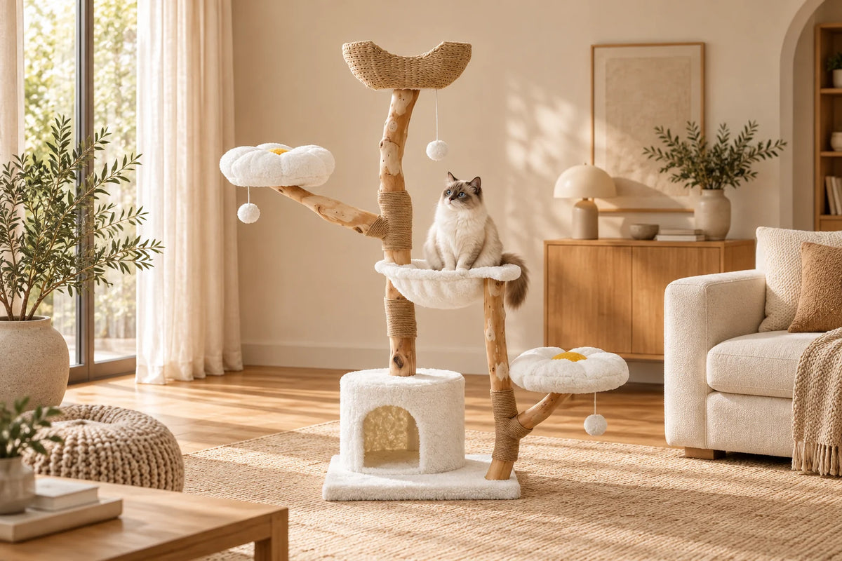 Arbres à chat COZYLOW - photo lifestyle