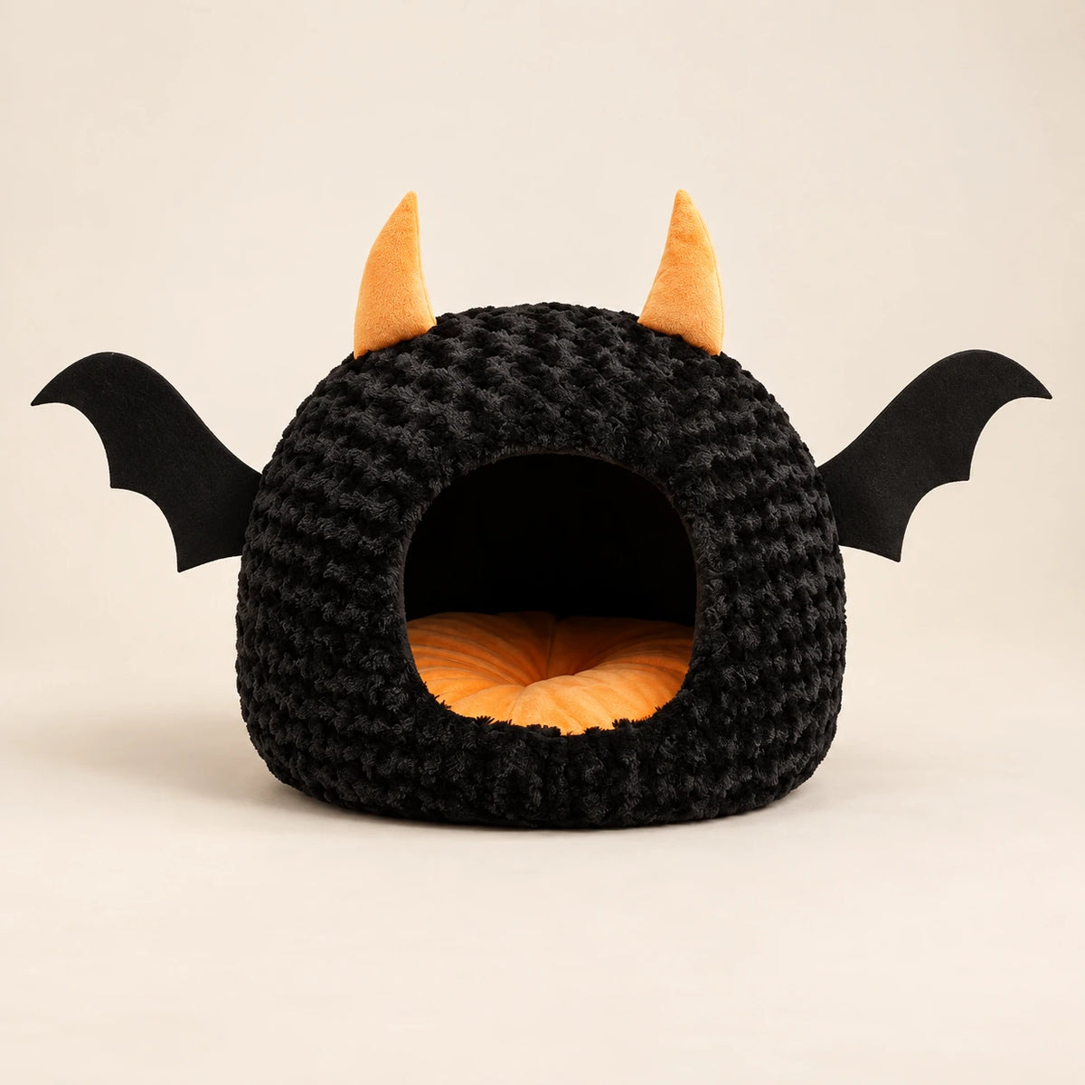 Halloween-Katzenhöhle Flaggermus im Fledermaus-Look – Ansicht 1