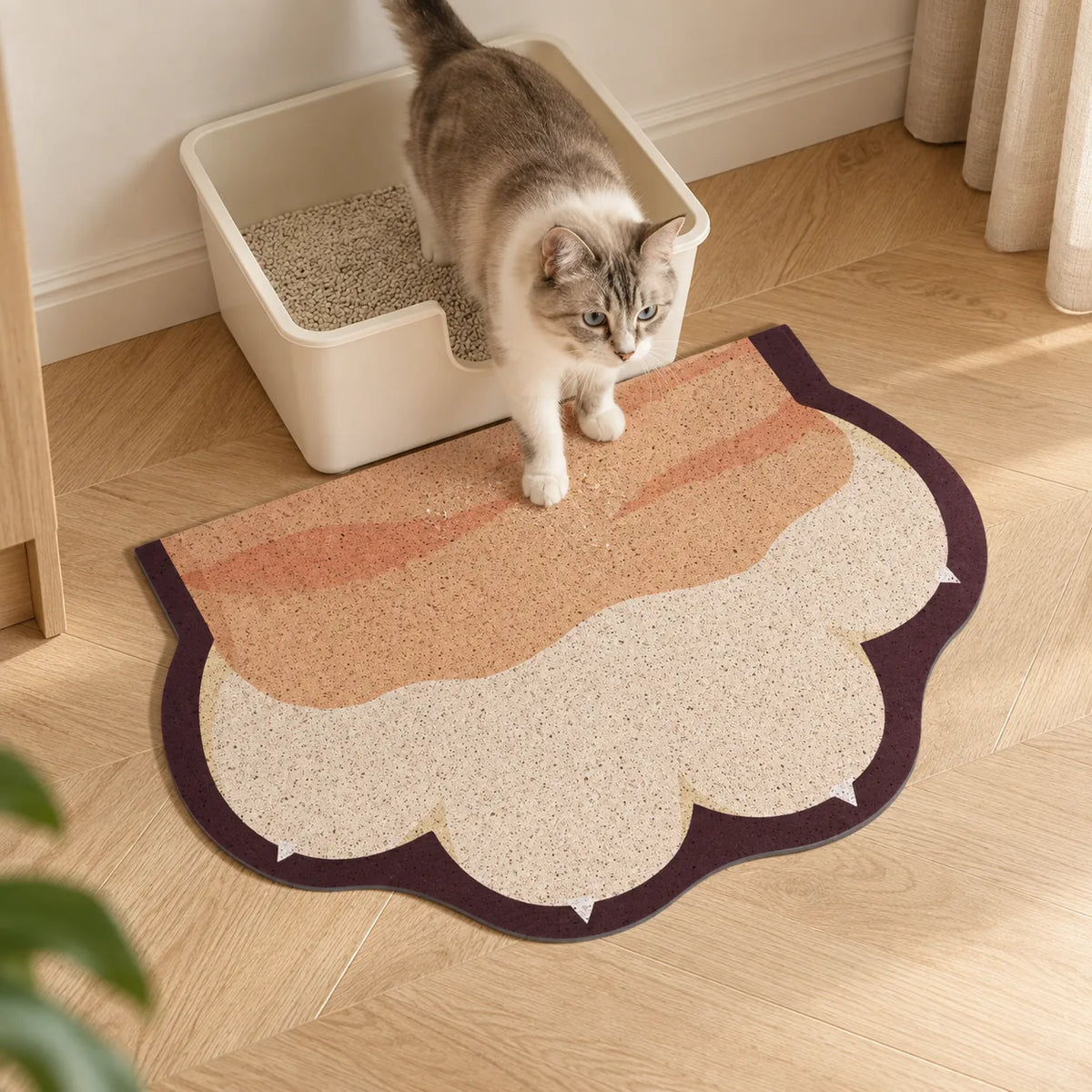 Dekorative Katzenstreumatte Labb – Ansicht 3