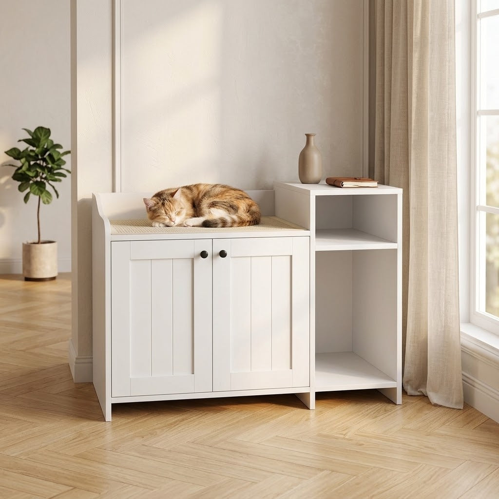 Katzentoilettenschrank Hylle – weitere Ansicht