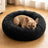 Donut-Hundebett Dvala – Detail des gepolsterten Randes